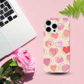 Cartoon Hearts Case-Mate iPhone Case