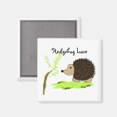 Cartoon Hedegel Magneet (Voorkant / Achterkant)