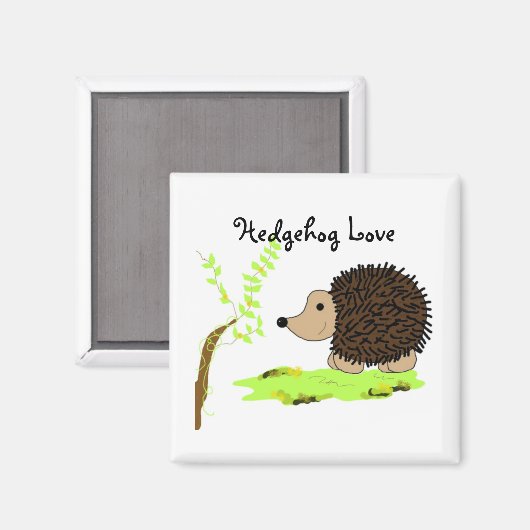 Cartoon Hedegel Magneet (Voorkant / Achterkant)