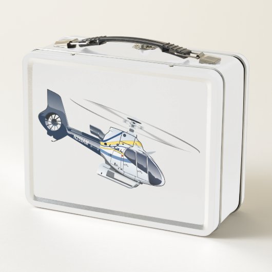 Cartoon Helikopter (Achterkant)