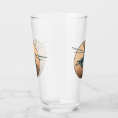 Cartoon helikopter glas (Rechts)