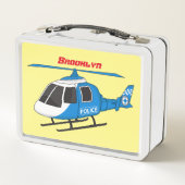 Cartoon helikopter helikopter helikopter van de po (Achterkant)