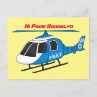 Cartoon helikopter helikopter helikopter van de po