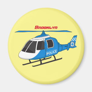Cartoon helikopter helikopter helikopter van de po magneet