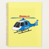 Cartoon helikopter helikopter helikopter van de po planner (Voorkant)