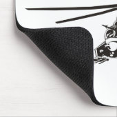Cartoon Helikopter "Hind" Muismat (Hoek)