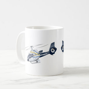 Cartoon Helikopter Koffiemok