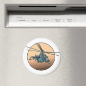 Cartoon helikopter magneet (Insitu (Vaatwasser))