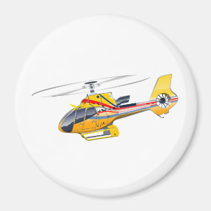 Cartoon Helikopter Magneet