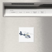 Cartoon Helikopter Magneet (Insitu (Vaatwasser))
