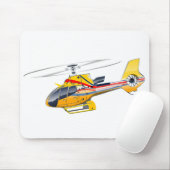 Cartoon Helikopter Muismat (Met muis)