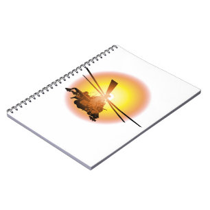 Cartoon Helikopter Notitieboek