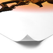 Cartoon Helikopter Poster (Hoek)