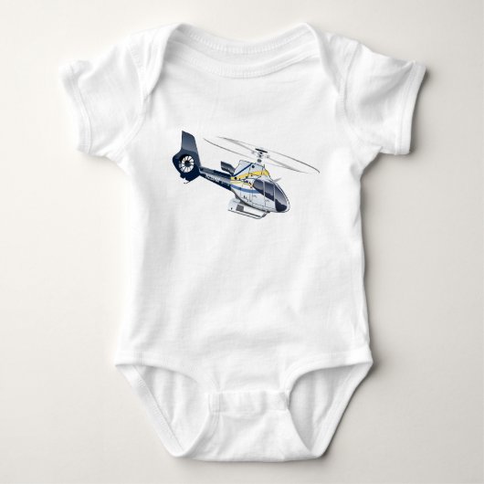 Cartoon Helikopter Romper (Voorkant)