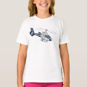 Cartoon Helikopter T-shirt (Voorkant)