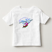 Cartoon Helikopter T shirt (Voorkant)