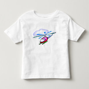 Cartoon Helikopter T shirt