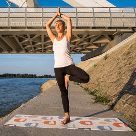 cartoon herfst Owls Yogamat