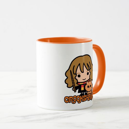 Cartoon Hermione en Crookshanks Mok (Voorkant rechts)