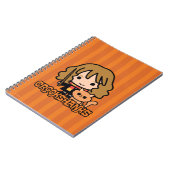 Cartoon Hermione en Crookshanks Notitieboek (Linkerzijde)