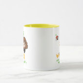 Cartoon Hermione en Ron Wingardium Leviosa Spell Mok (Midden)