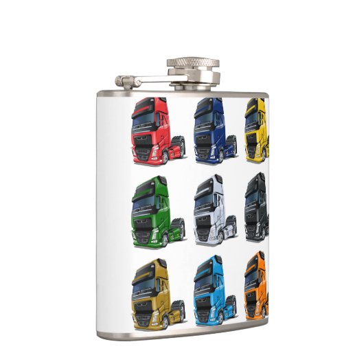 Cartoon Heupfles (Rechts)