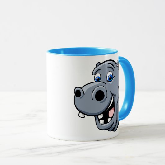 Cartoon Hippo Mok (Voorkant rechts)