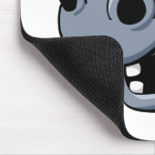 Cartoon Hippo Muismat (Hoek)