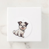 Cartoon hond foto's | bedankjes labels (In situ)