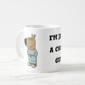 cartoon hond mok (Voorkant links)