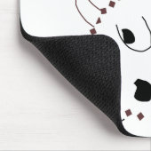 Cartoon Hond Tshirts en geschenken Muismat (Hoek)