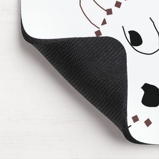 Cartoon Hond Tshirts en geschenken Muismat (Hoek)