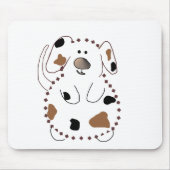 Cartoon Hond Tshirts en geschenken Muismat (Voorkant)