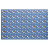 Cartoon Honden - Papillon Stof (Fat Quarter)