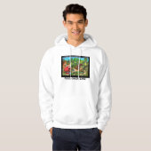 Cartoon Hoodie van Rick Londo over de voedselketen (Voorkant volledig)
