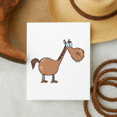 Cartoon Horse Invitations Kaart