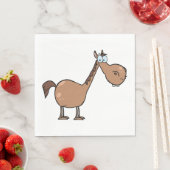 Cartoon Horse Paper Napkins Servet (Insitu)