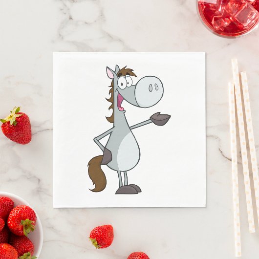 Cartoon Horse Servet