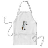 Cartoon Horse Standaard Schort (Voorkant)