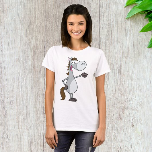 Cartoon Horse T-shirt