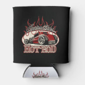 Cartoon hot rod blikjeskoeler (Voorkant)