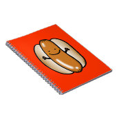 cartoon hotdogworst notitieboek (Rechterzijde)