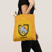 Cartoon Hufflepuff Crest Tote Bag (Dichtbij)