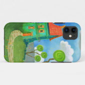 cartoon huiscasemate Case-Mate iPhone case (Achterkant (horizontaal))