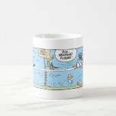 Cartoon Humor luchtvaart Koffiemok (Center)