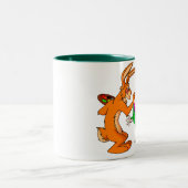 Cartoon Humpty-mok Tweekleurige Koffiemok (Center)