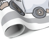 Cartoon Ice Cream Truck Fun Zomer Dessert Cadeaupapier (Rol Hoek)