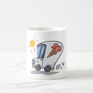 Cartoon Ice Cream Truck Fun Zomer Dessert Koffiemok