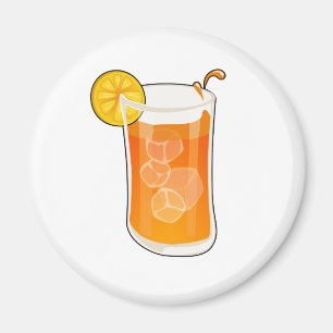 Cartoon Ice tea Magnet