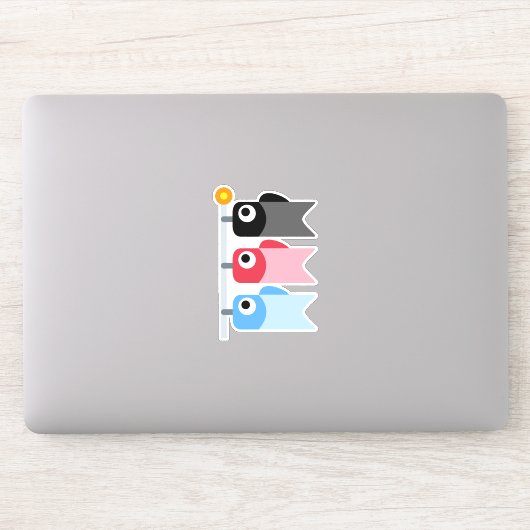 Cartoon Icon Koinobori Sticker (Computer)